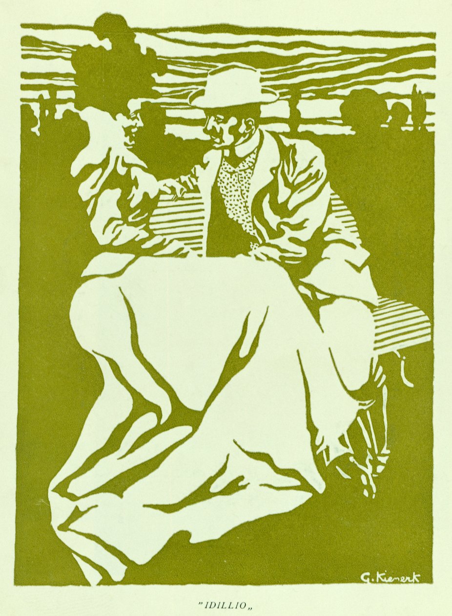 Idyll, publisert i Novissima av Giorgio Kienerk