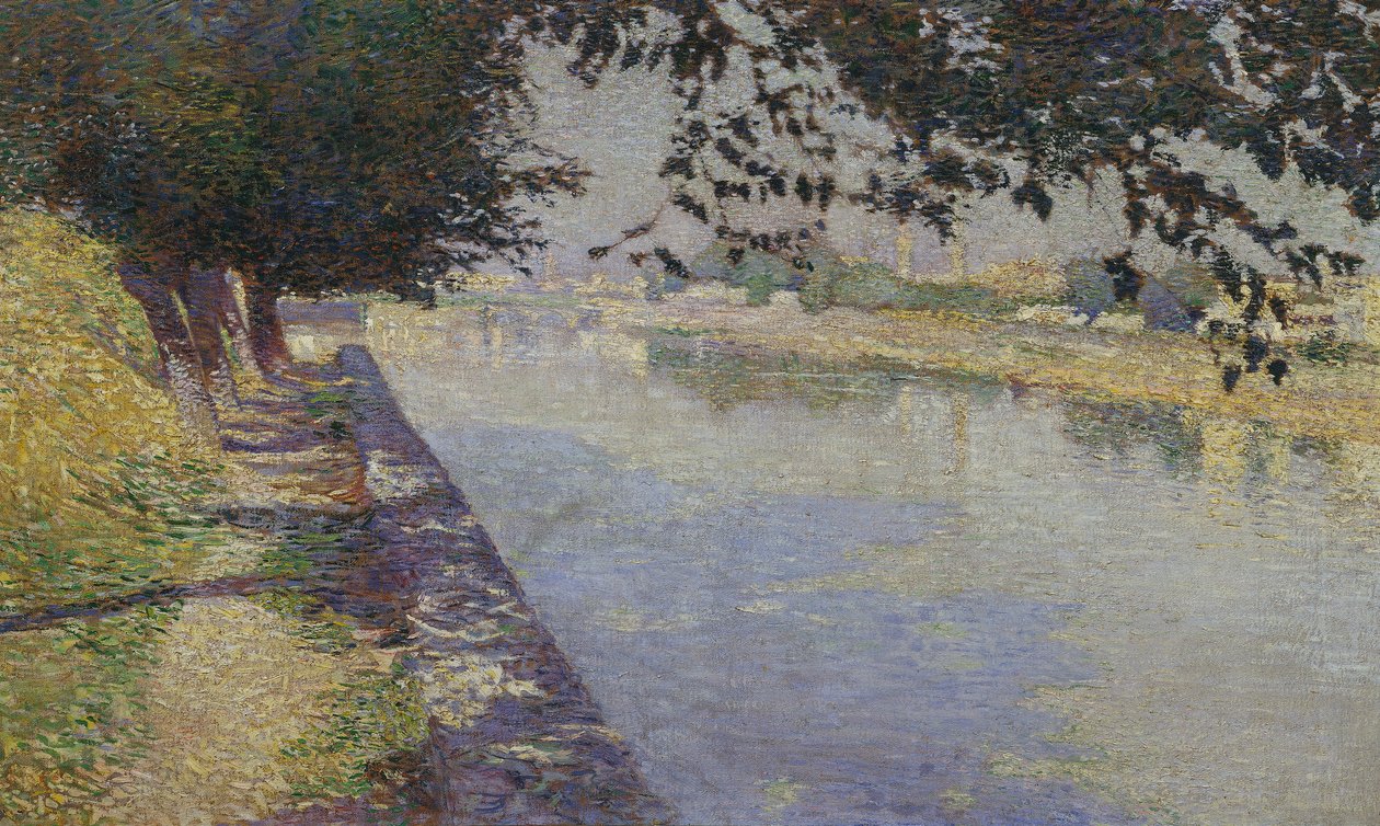 På bredden av Arno av Giorgio Kienerk