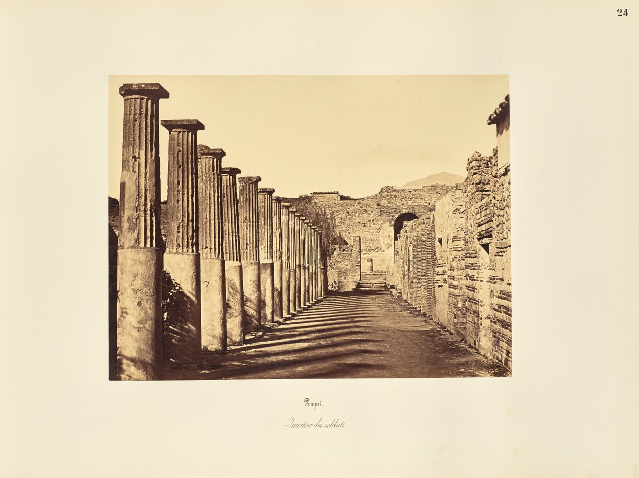 Pompei. Soldatkvarteret av Giorgio Sommer