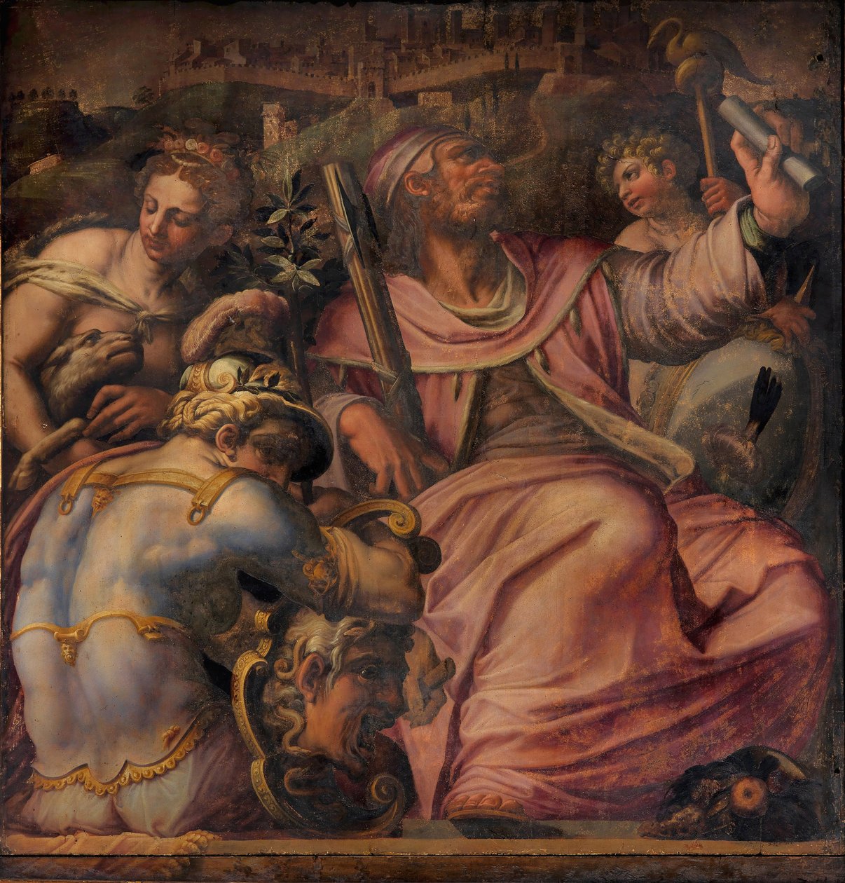 Allegory of Certaldo, 1563-1565 av Giorgio Vasari