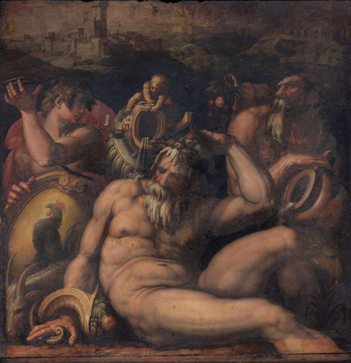 Allegory of Chianti, 1563-1565 av Giorgio Vasari