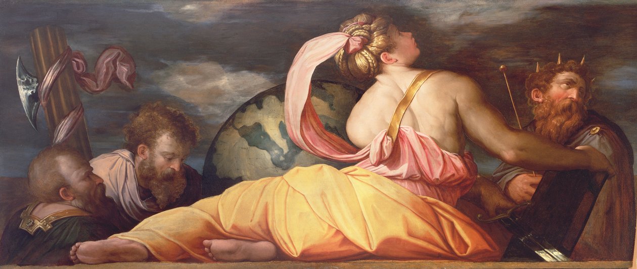 Allegori av geografi av Giorgio Vasari