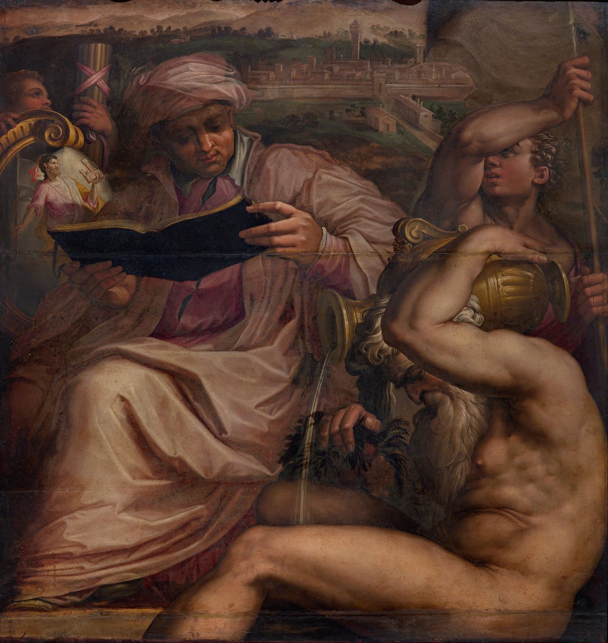 Allegory of Mugello, 1563-1565 av Giorgio Vasari