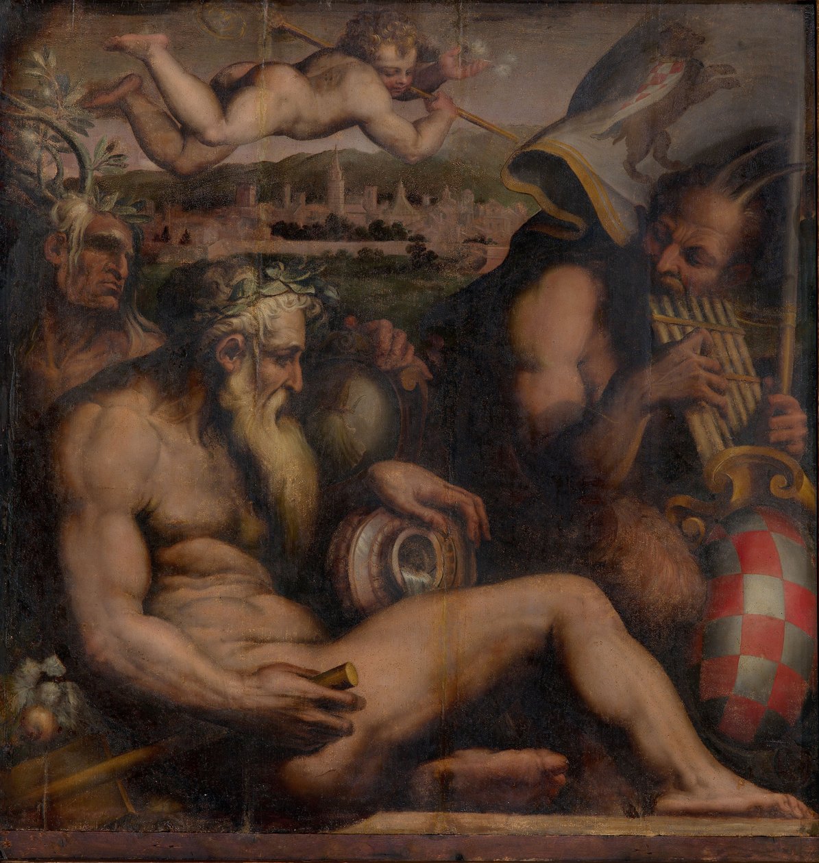 Allegori av Pistoia, 1563-1565 av Giorgio Vasari