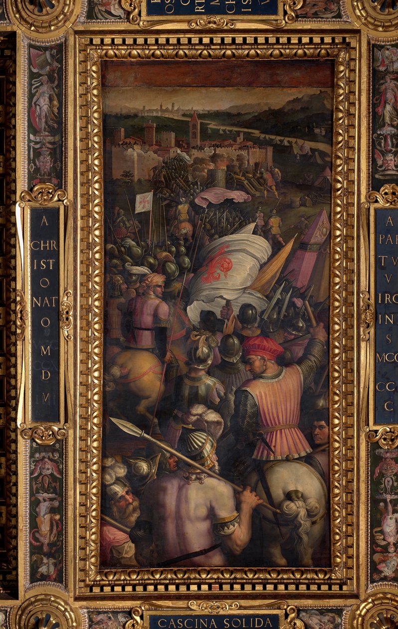 Fangst av Cascina av Giorgio Vasari