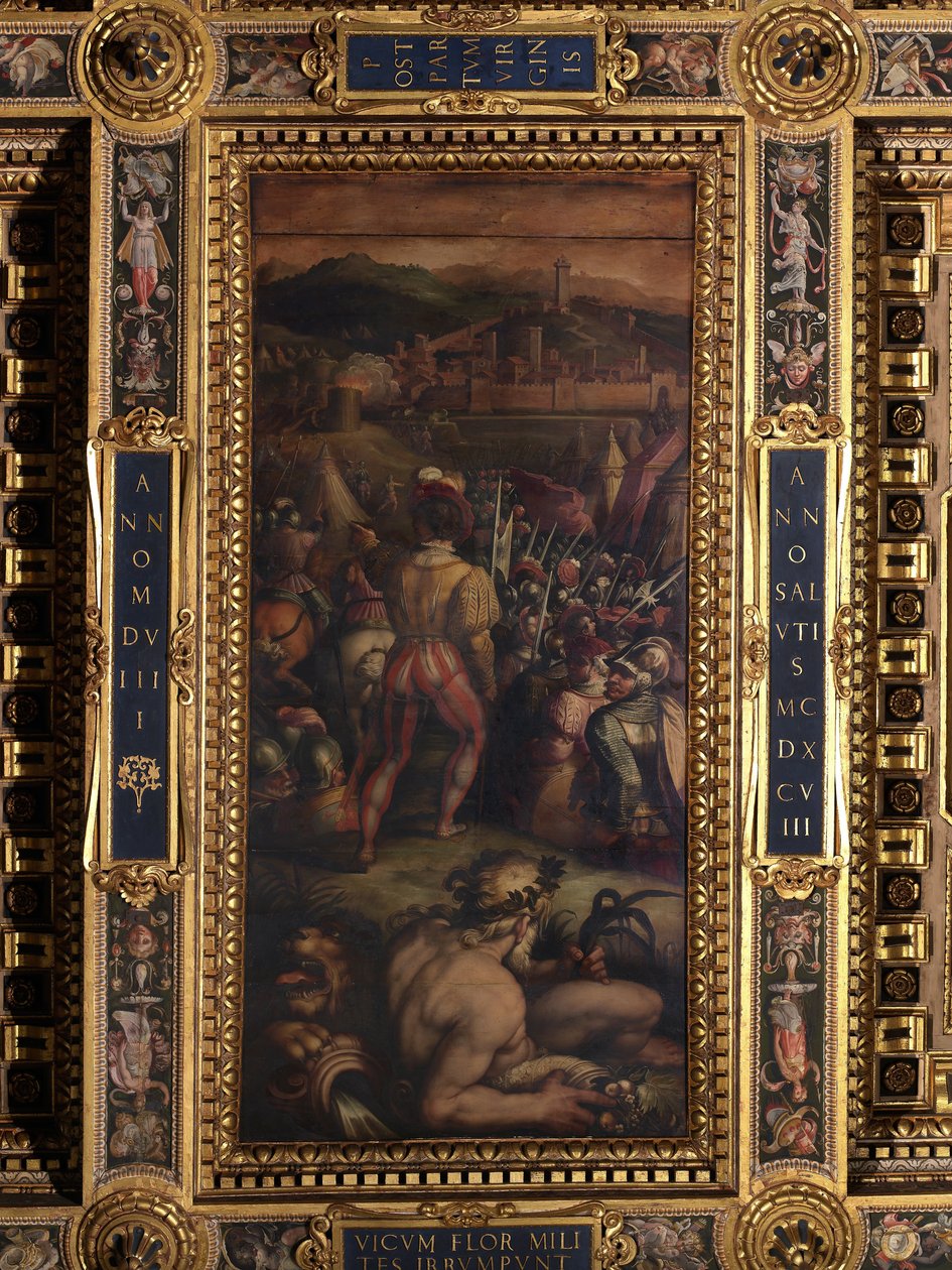 Fangst av Vicopisano av Giorgio Vasari