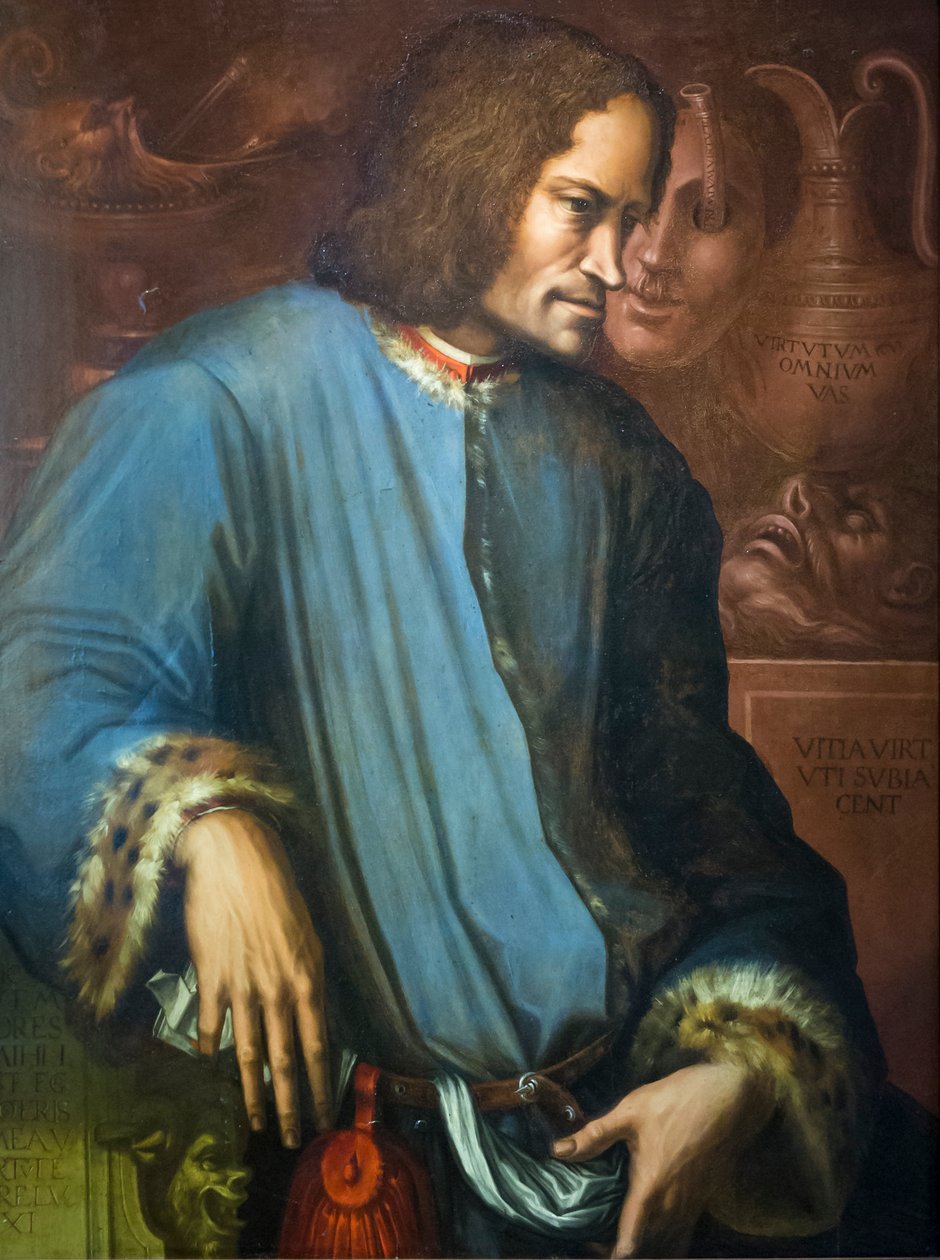 Portrett av Lorenzo de Medici av Giorgio Vasari