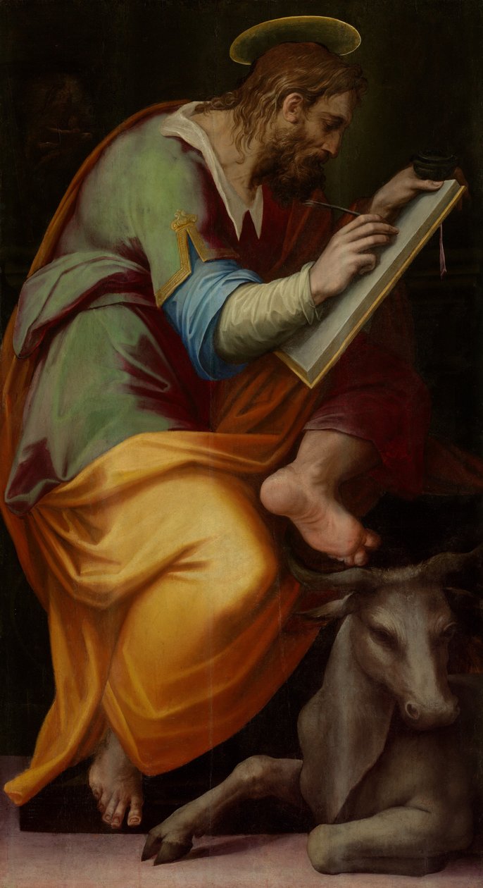 Sankt Lukas av Giorgio Vasari