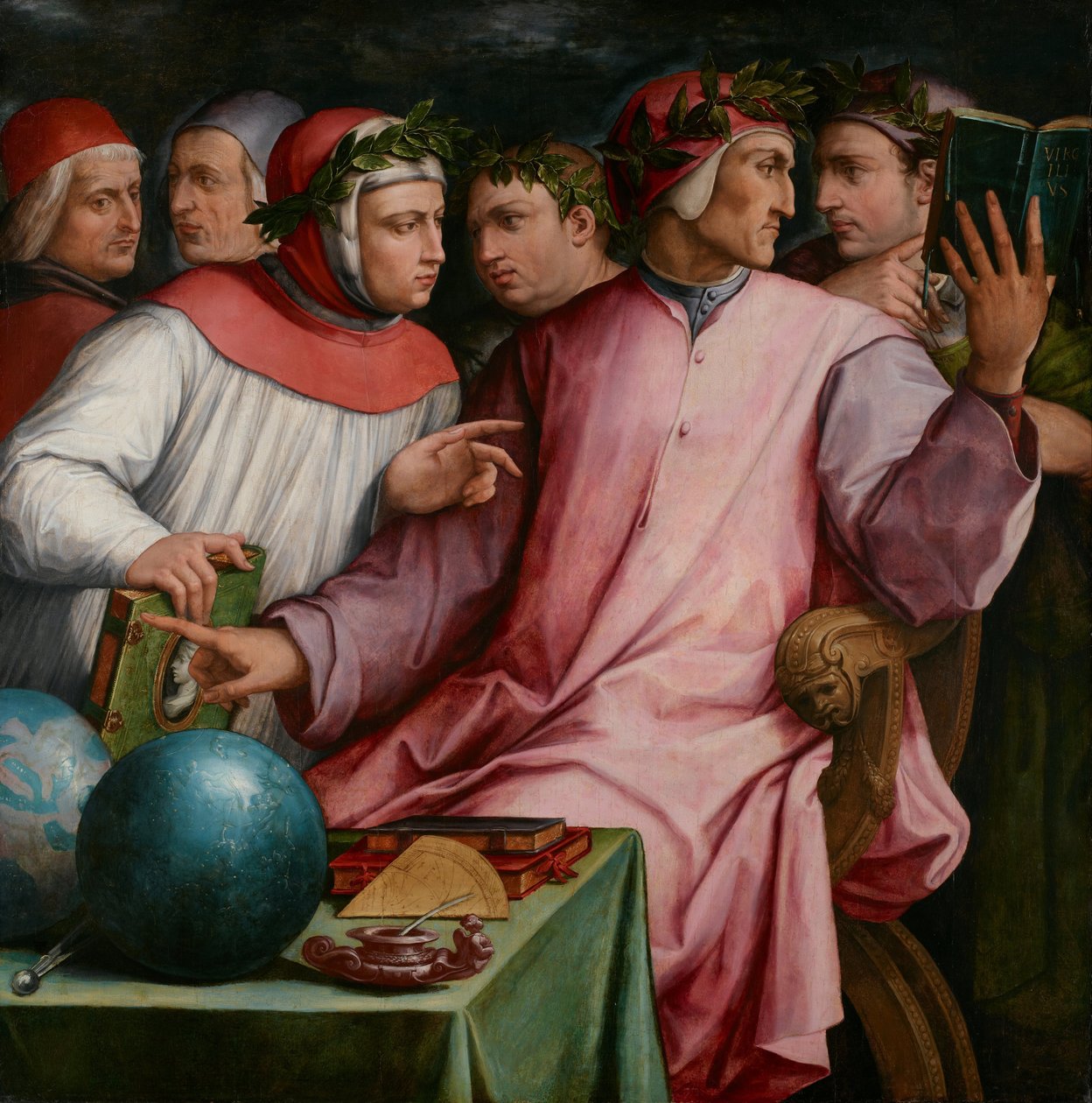 Seks toskanske poeter av Giorgio Vasari