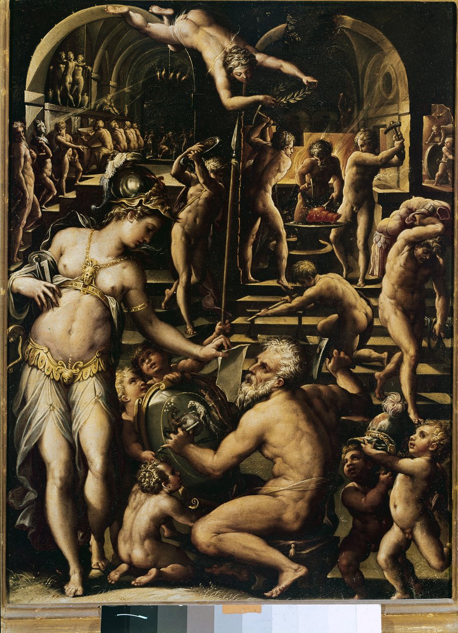 Smia av Vulcano av Giorgio Vasari