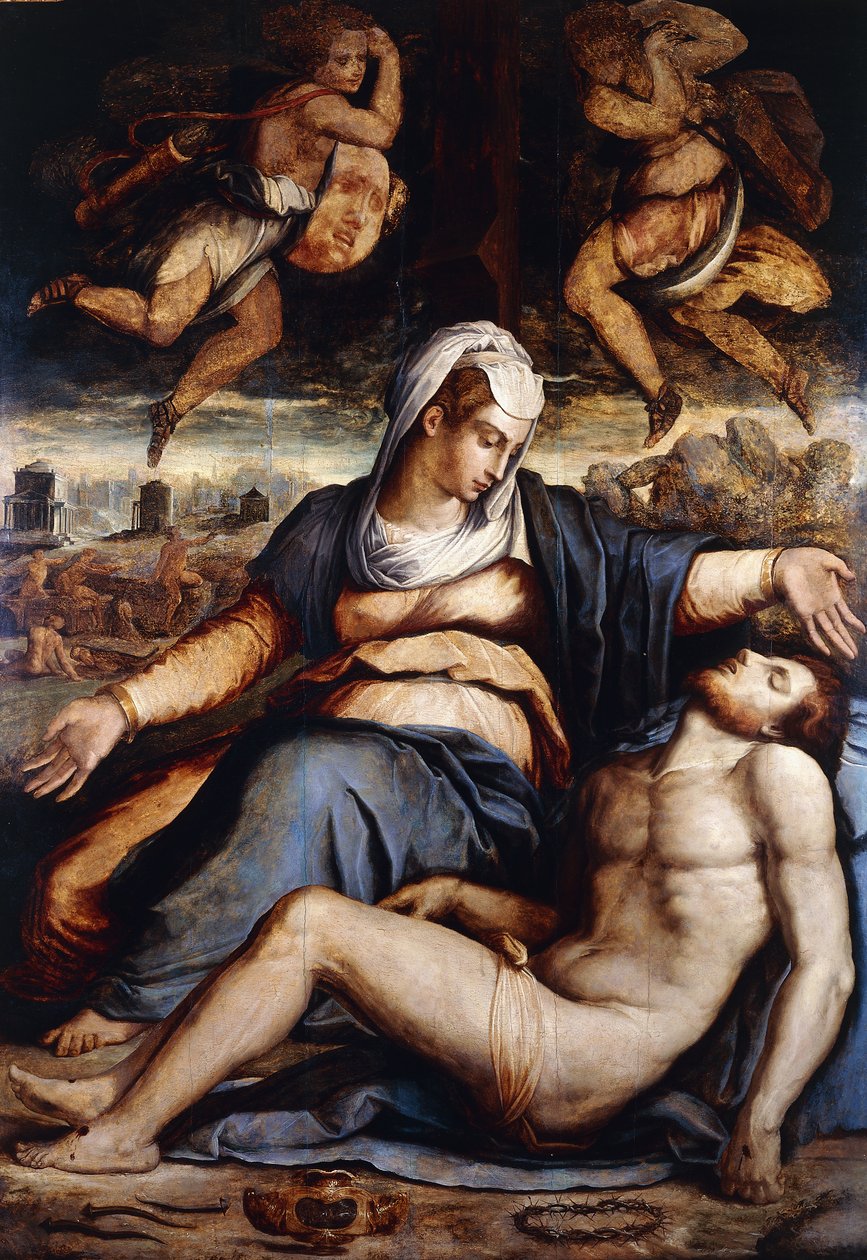 The Pieta, ca. 1542 av Giorgio Vasari
