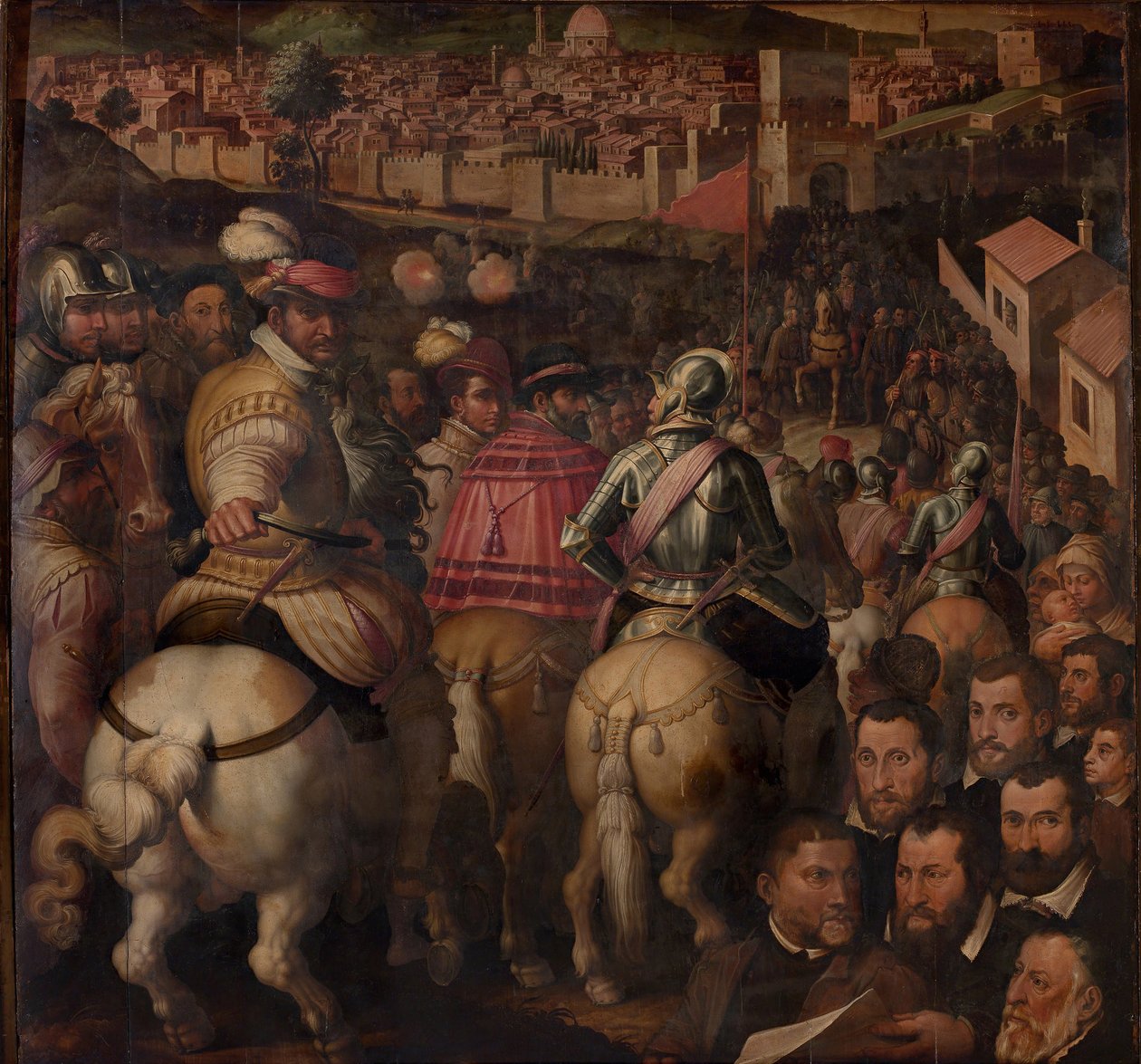 Triumf av krigen mot Siena, 1563-1565 av Giorgio Vasari