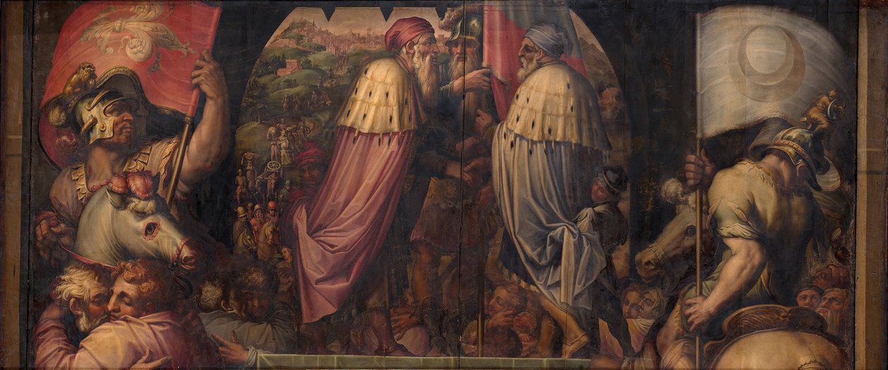 Union of Florence and Fiesole, 1563-1565 av Giorgio Vasari
