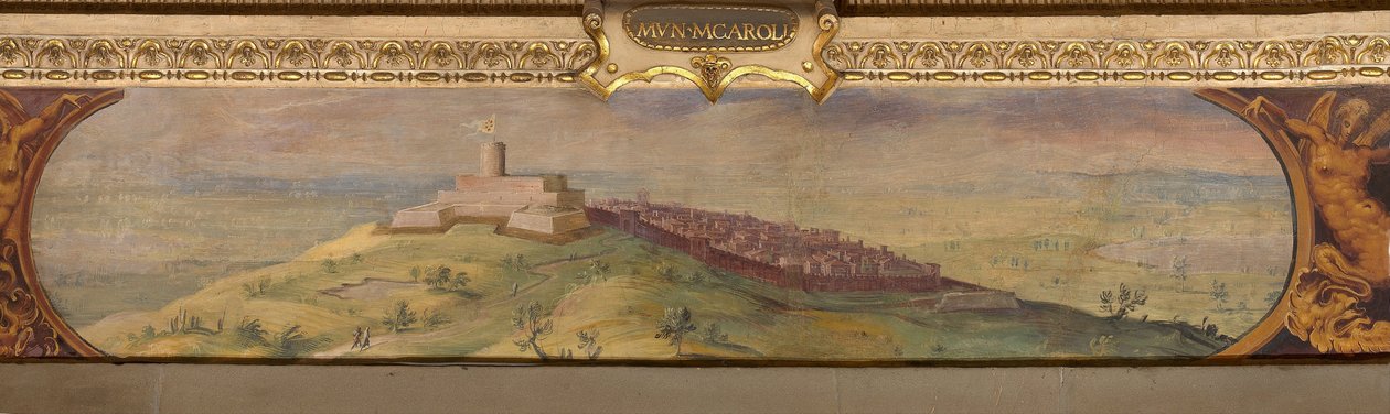 Utsikt over Montecarlo, 1557-1558 av Giorgio Vasari