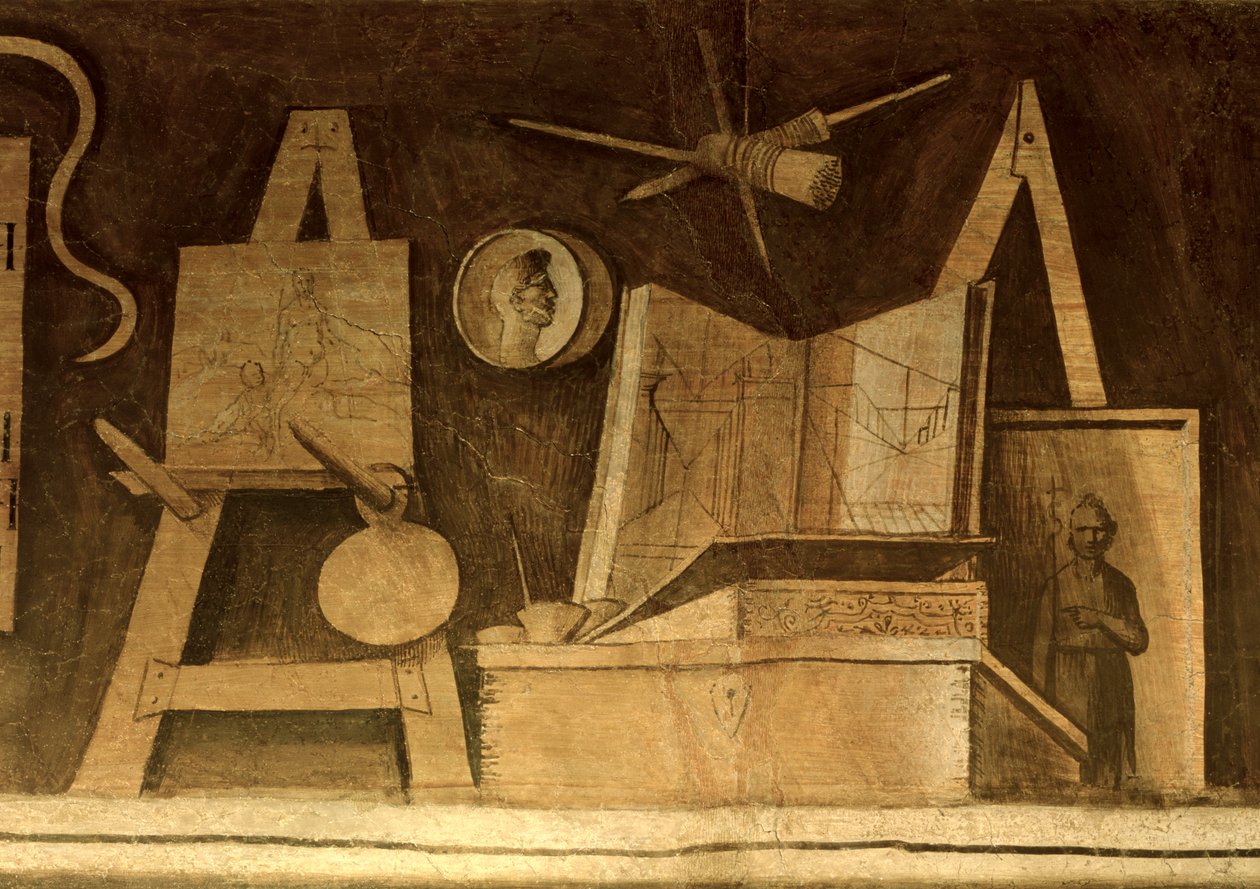 Maleri: Diverse instrumenter av Giorgione da Castelfranco