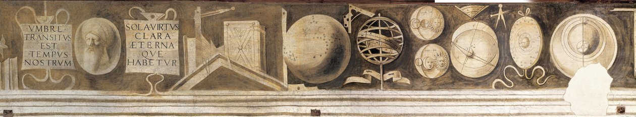 Ferdigheter i mekanikk Frise i Casa Pellizzari, ca. 1500 av Giorgione da Castelfranco