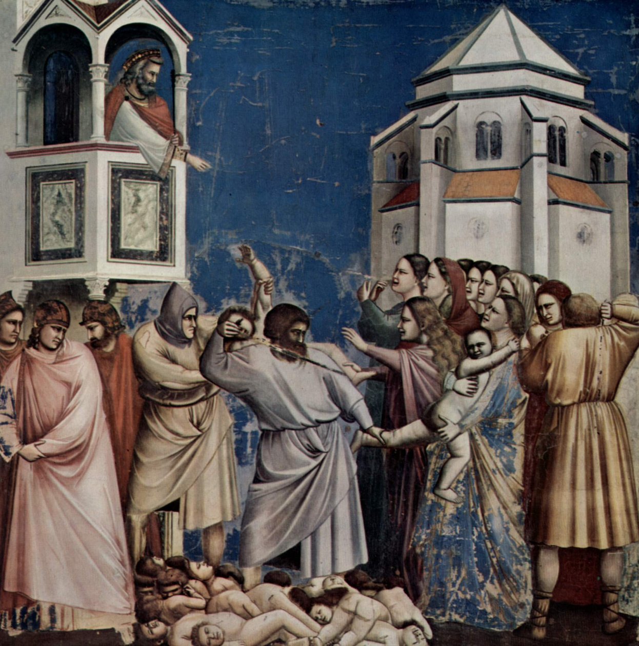 De uskyldiges massakre av Giotto di Bondone