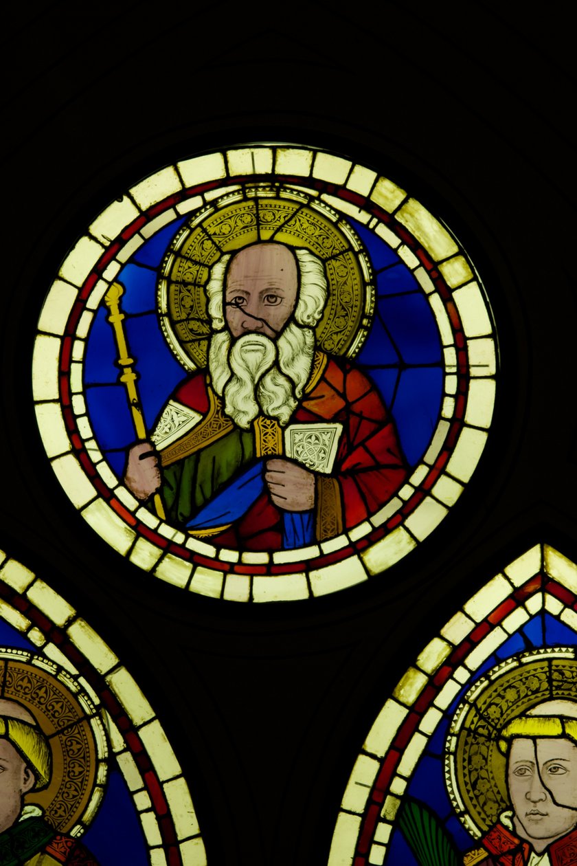Aaron (farget glass) av Giotto di Bondone