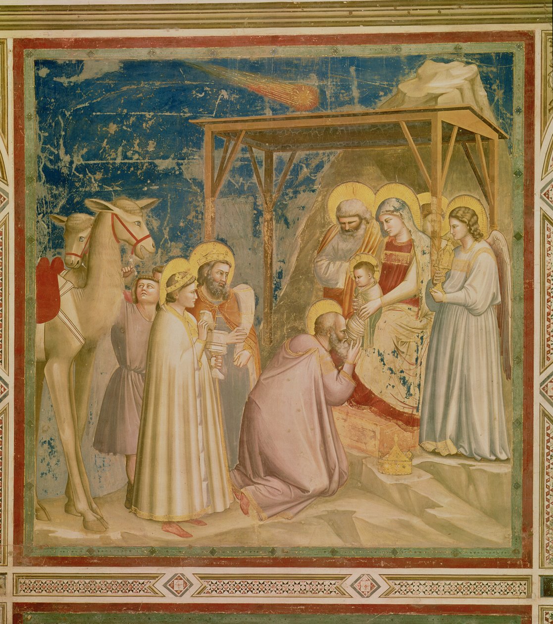 Adoration of the Magi, ca. 1305 (for detaljer se 67136) av Giotto di Bondone