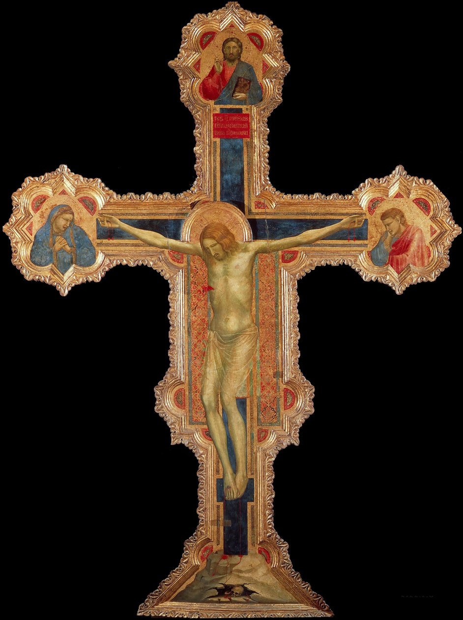 Krucifiks c. 1317 av Giotto di Bondone