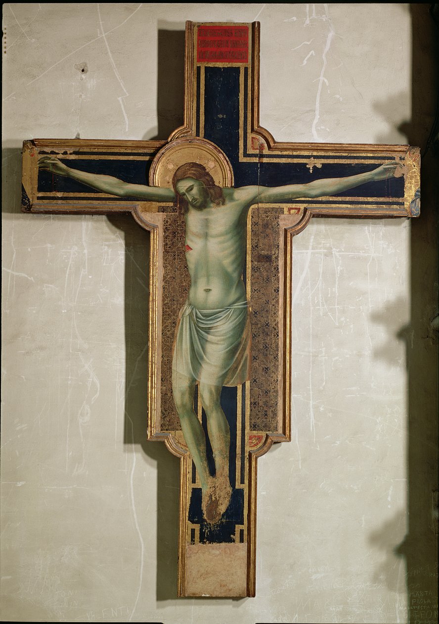 Krusifiks fra kapellet til Isolde degli Atti, ca. 1312 (panel) av Giotto di Bondone