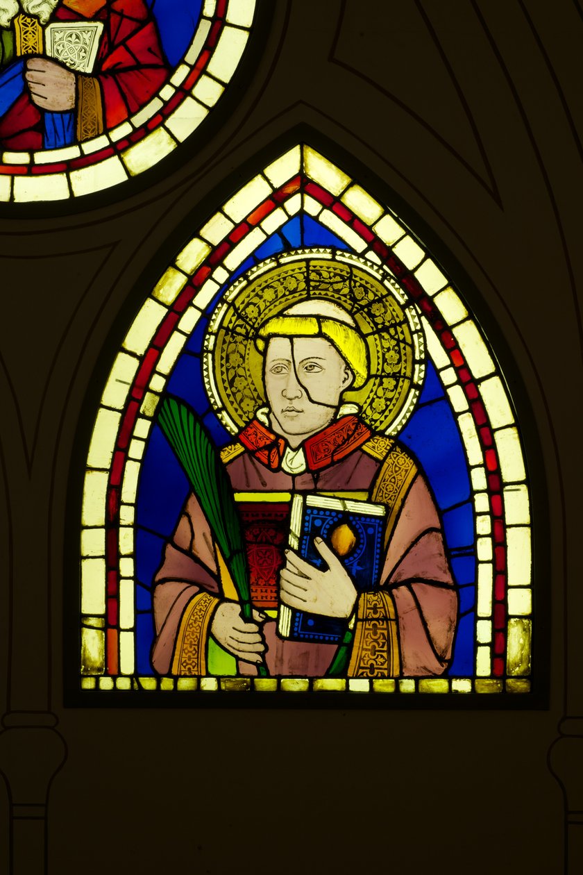 Diakon (farget glass) av Giotto di Bondone