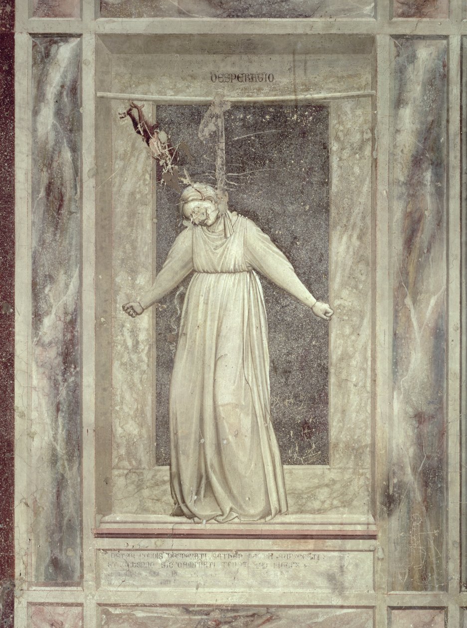 Desperasjon, ca. 1305 av Giotto di Bondone