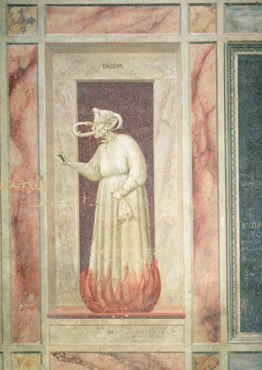 Misunnelse, ca. 1305 av Giotto di Bondone