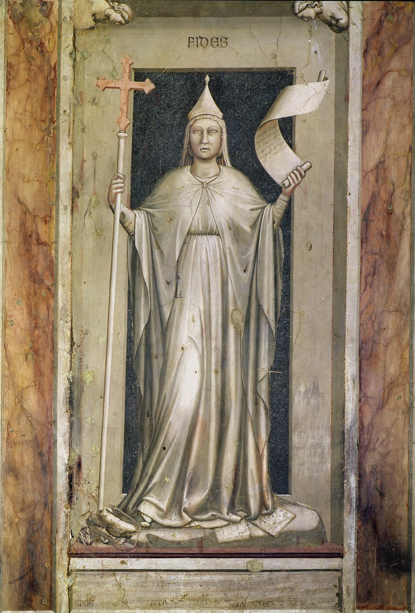 Faith, ca. 1305 av Giotto di Bondone