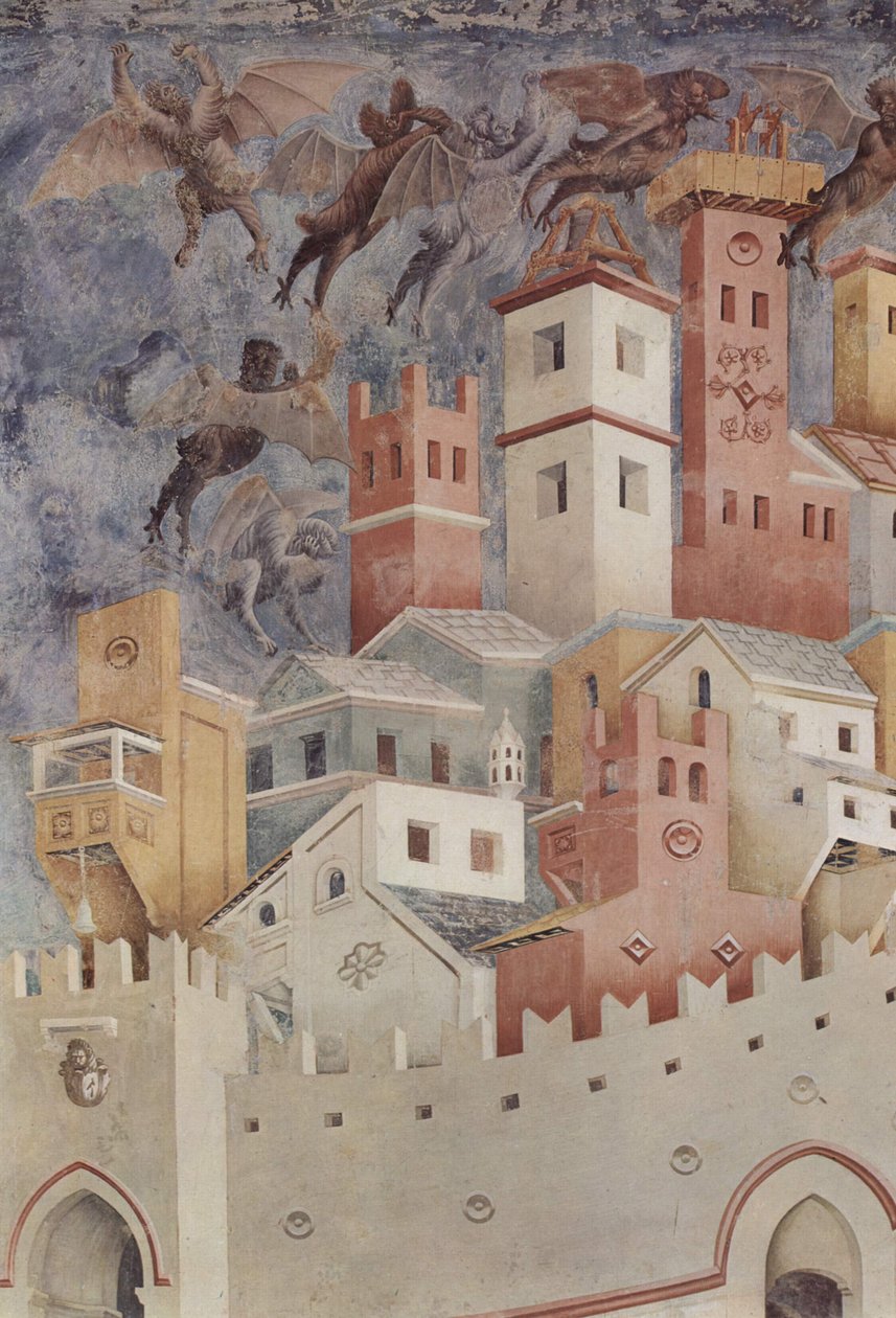 Syklus av fresker om livet til St. Francis av Assisi av Giotto di Bondone