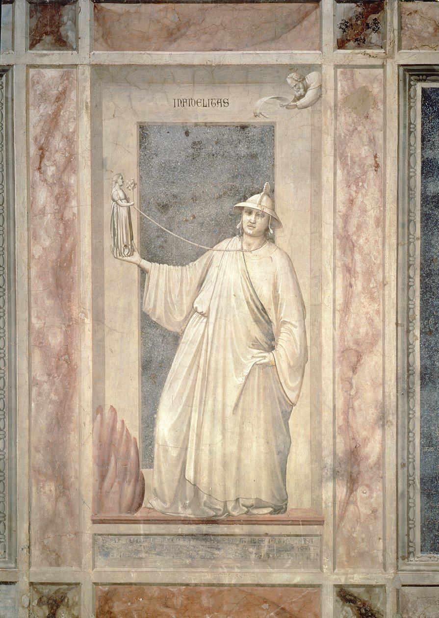 Utroskap, ca. 1305 av Giotto di Bondone