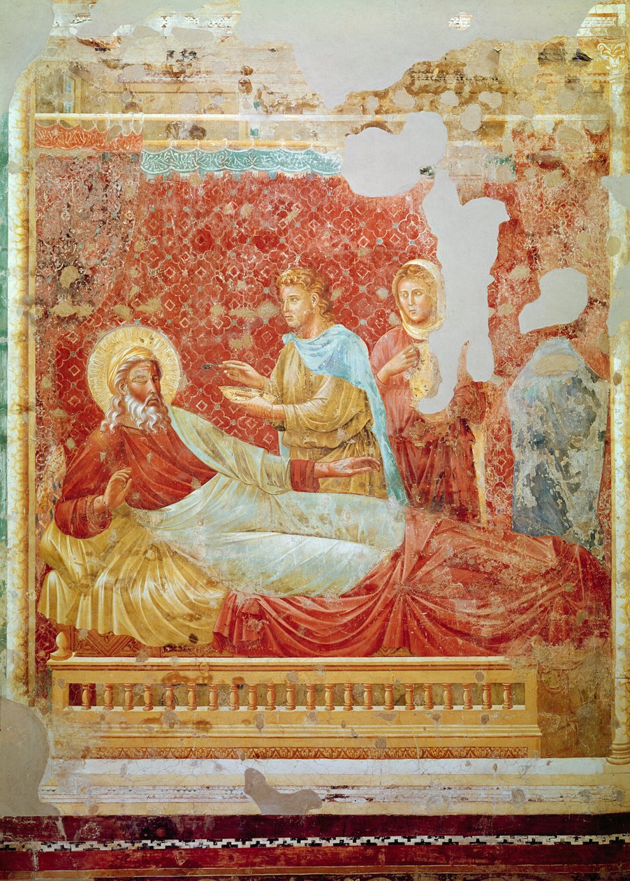 Isak avviser Esau, ca. 1288 av Giotto di Bondone