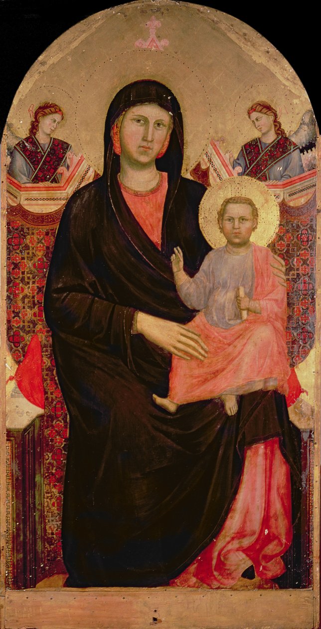 Madonna and Child Enthroned (altertavle) av Giotto di Bondone
