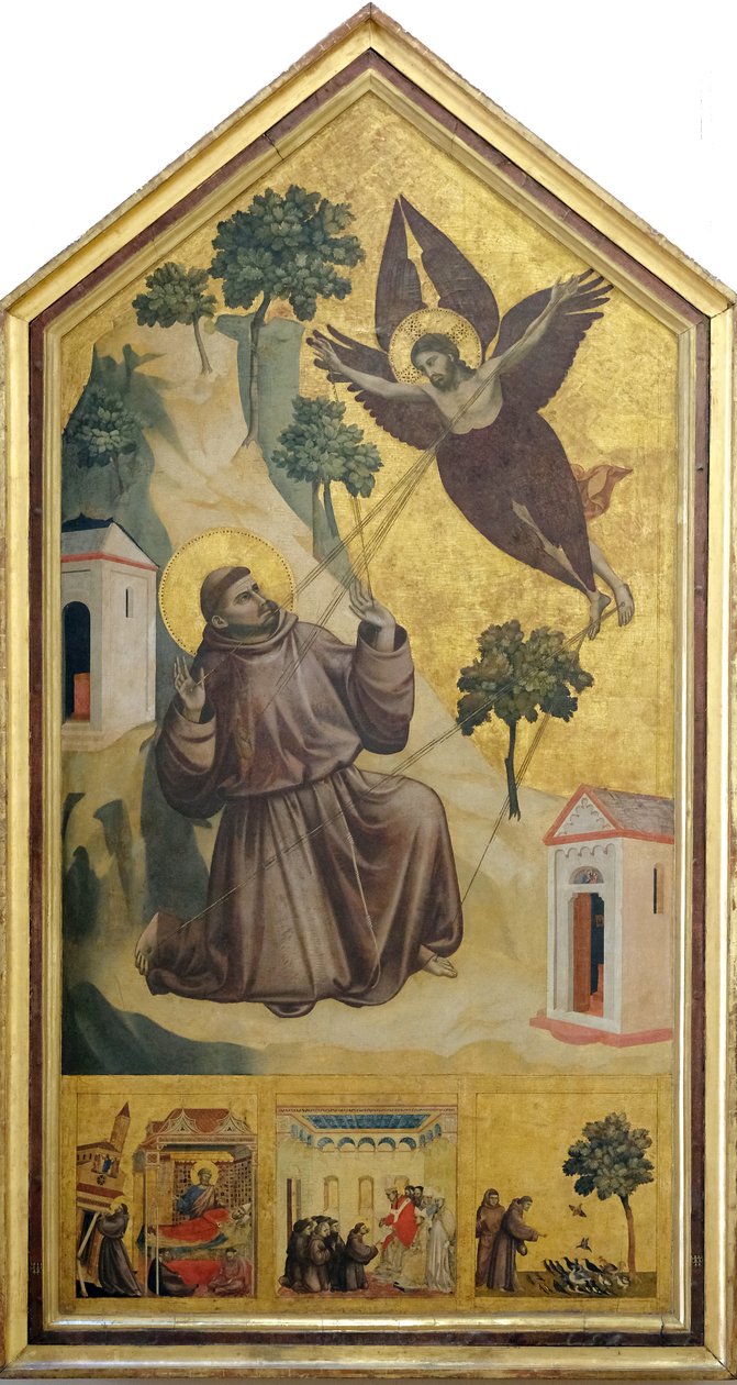 Stigmatisering av Saint Francis av Giotto di Bondone