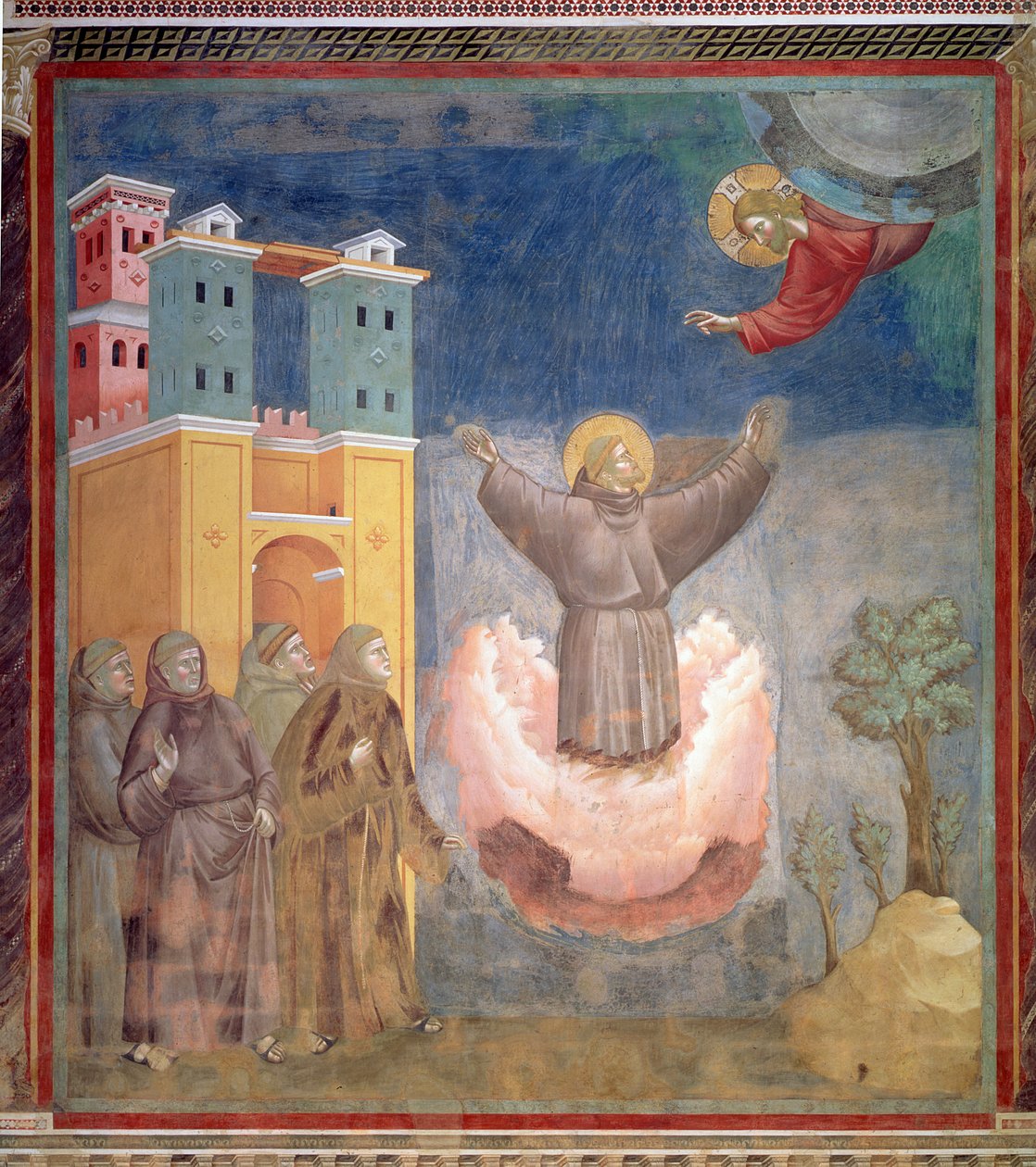 The Ecstasy of St. Francis, 1297-99 av Giotto di Bondone