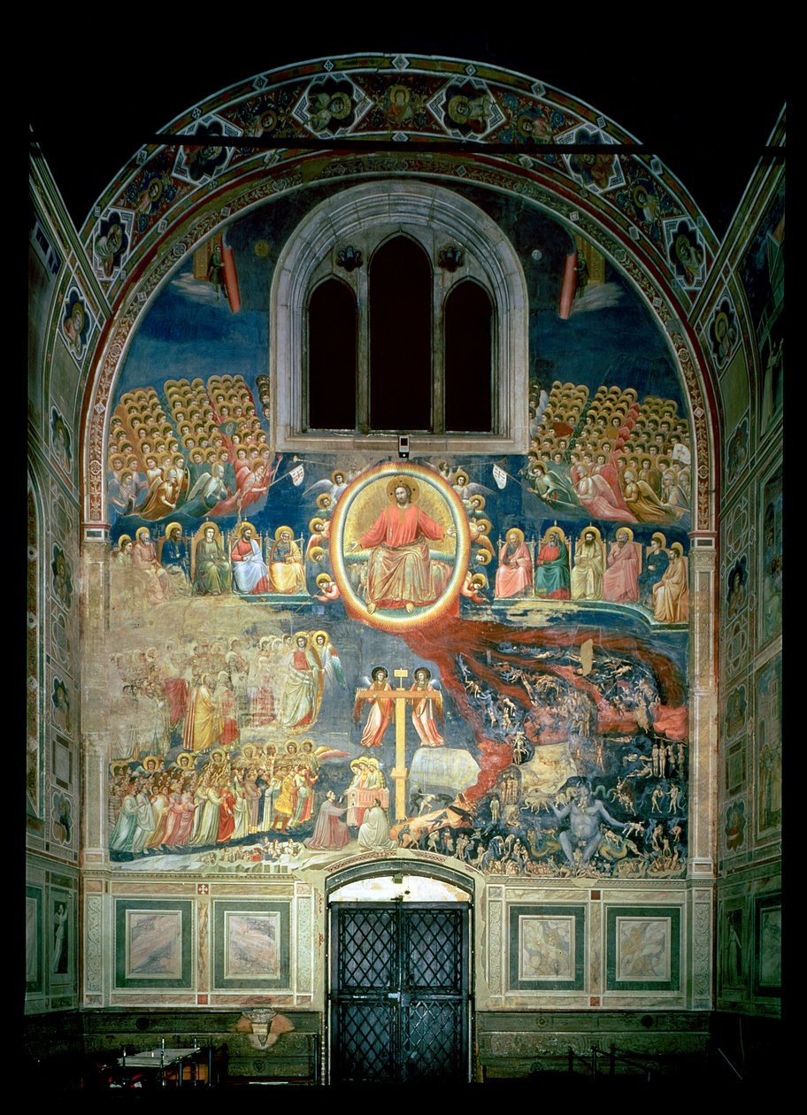 Den siste dommen, ca. 1305 av Giotto di Bondone
