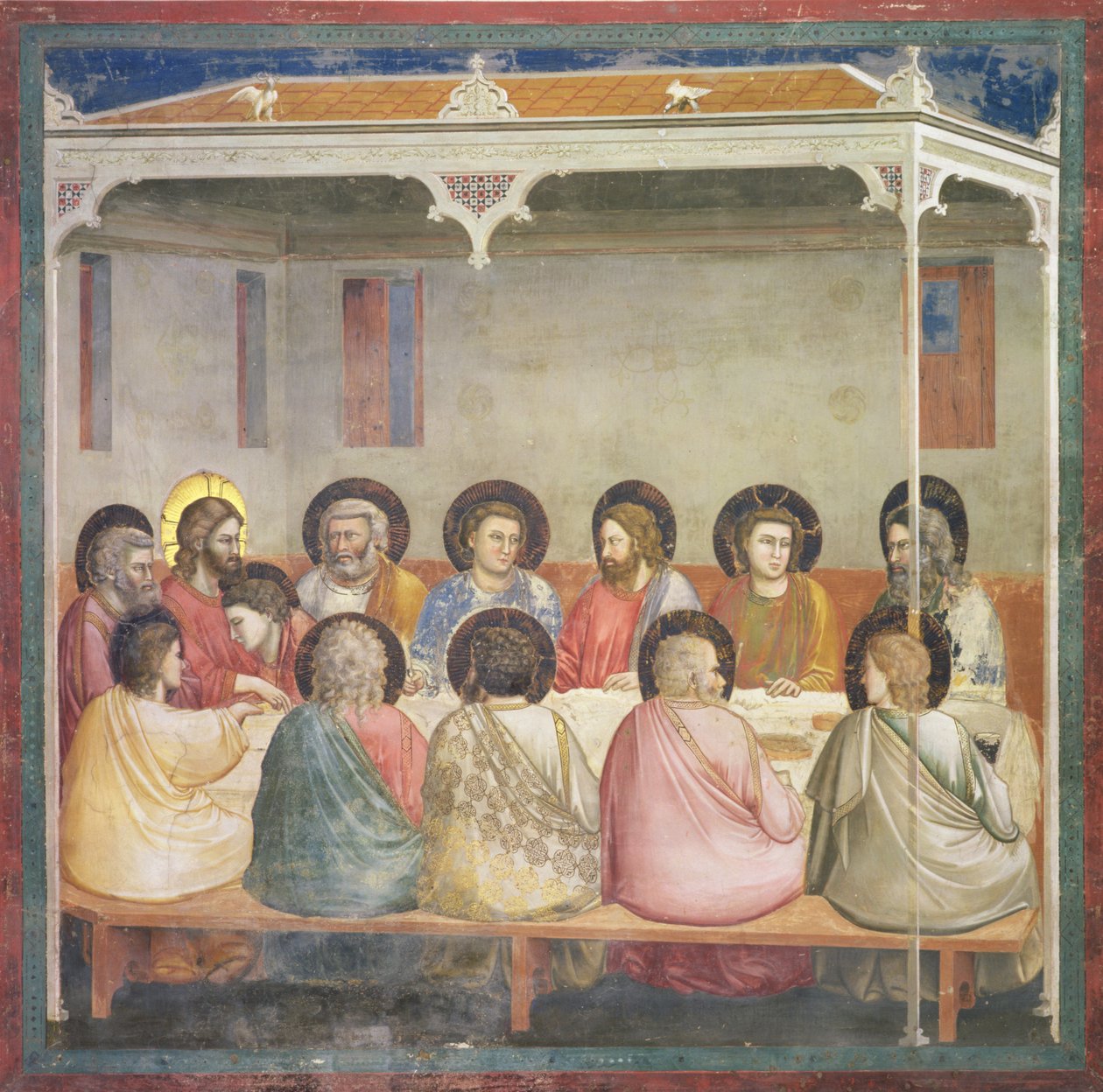 Nattverden, ca. 1305 av Giotto di Bondone