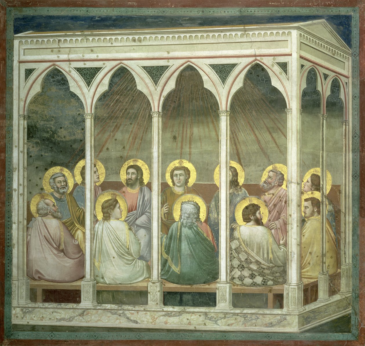 Pinsen, ca. 1305 av Giotto di Bondone