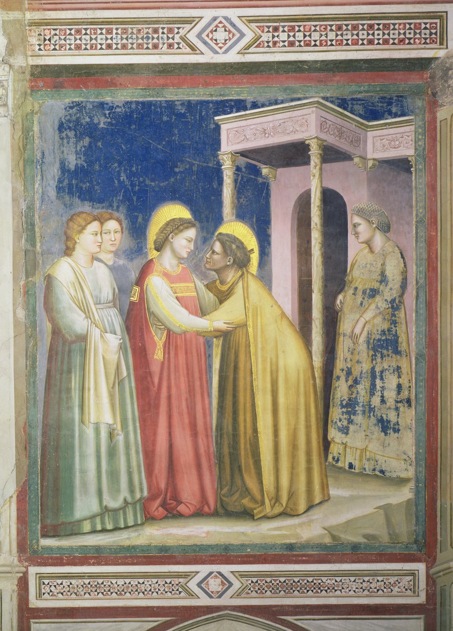 The Visitation, c.1305 av Giotto di Bondone