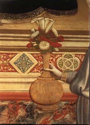 Madonna di Ognissanti, ca. 1310 (tempera på tre) av Giotto (c.1266 1337)