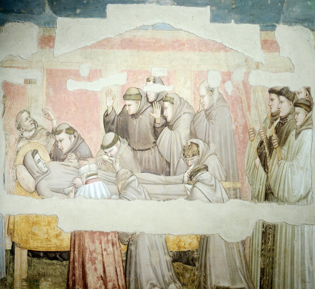 Den hellige Frans's sorg av Giotto (c.1266 1337)