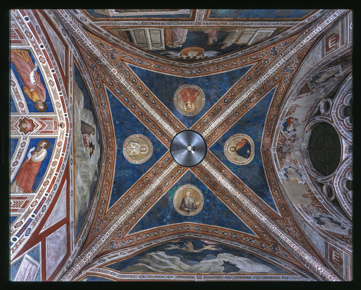 Magadalenes kapell: hvelvet av Giotto (c.1266 1337)