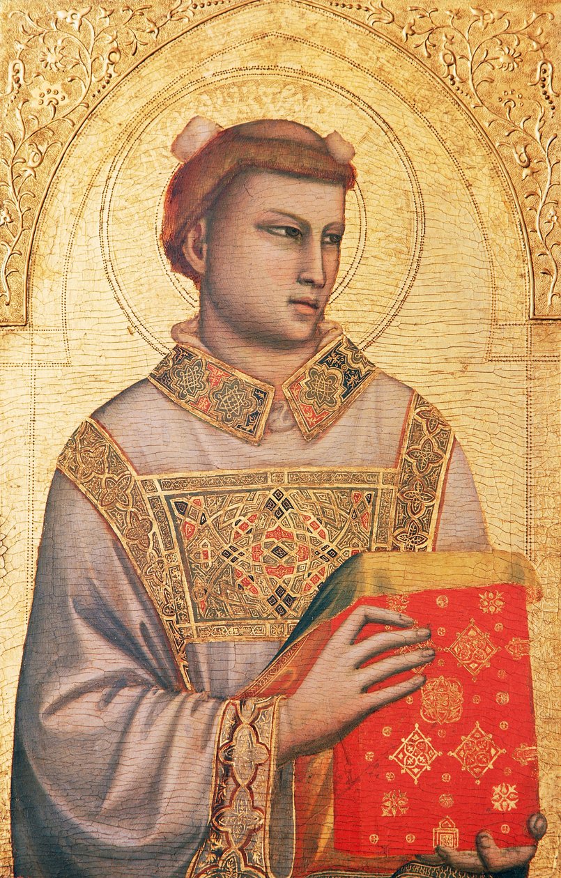 Polyptyk av St Stephen av Giotto (c.1266 1337)