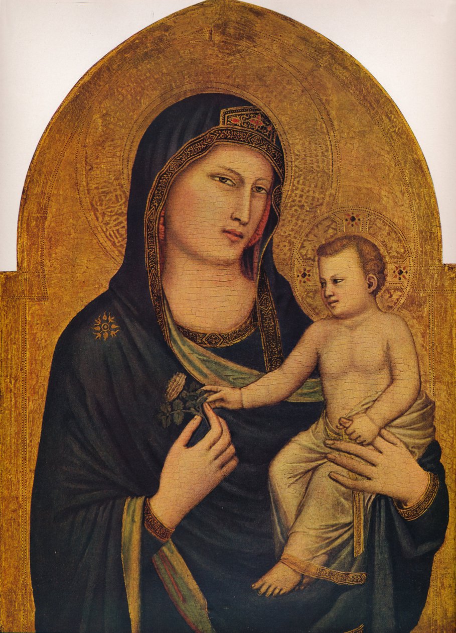 Madonna og barn, 1310-1315 av Giotto di Bondone