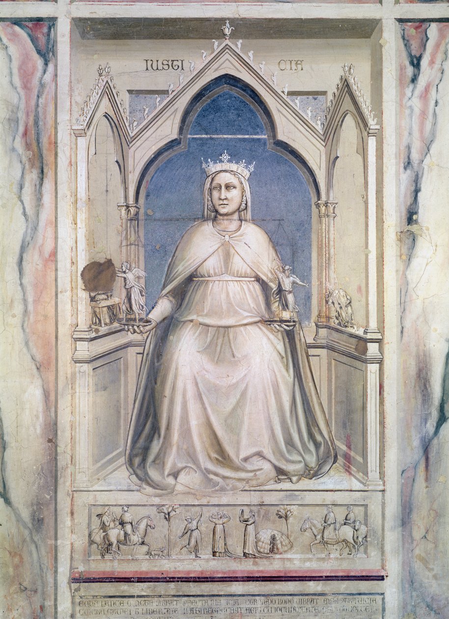 Allegory of Justice, ca. 1305 (fresco) av Giotto di Bondone