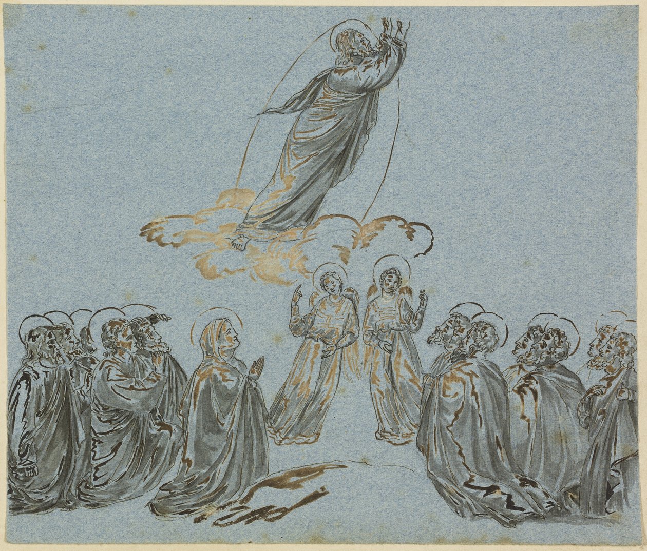 Kristi himmelfart av Giotto di Bondone
