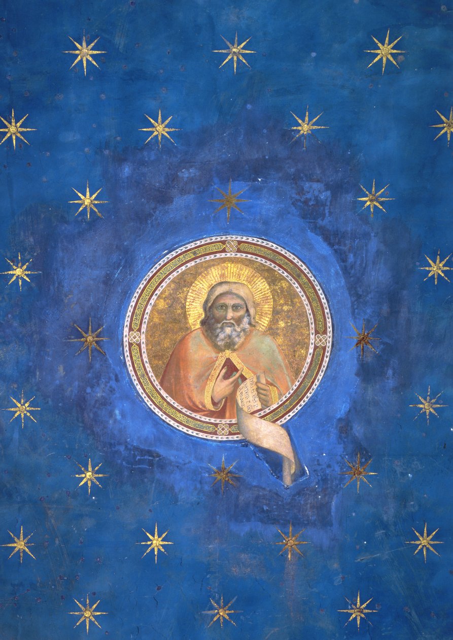 Baruch, fra takhvelvet, ca. 1305 av Giotto di Bondone