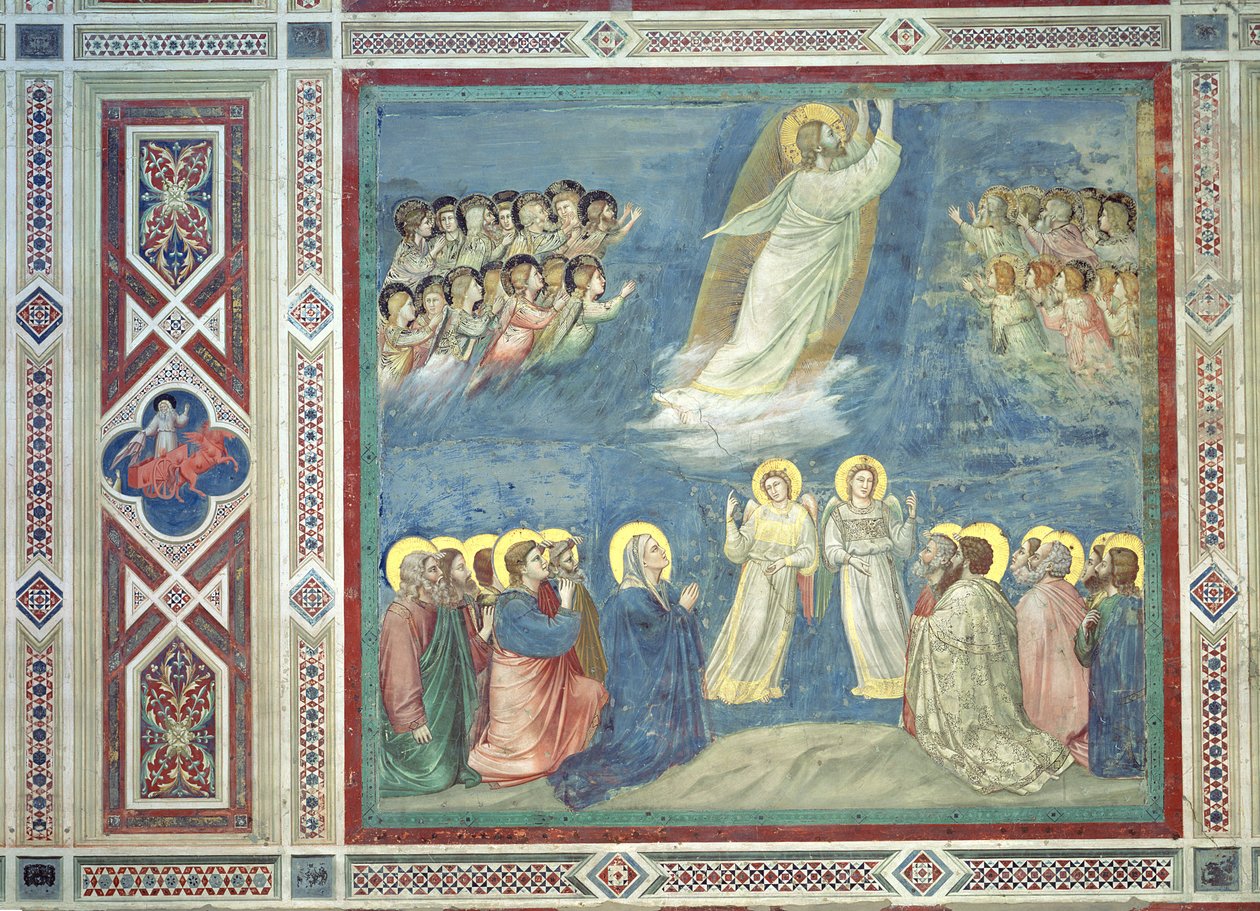 Himmelfarten, ca. 1305 av Giotto di Bondone