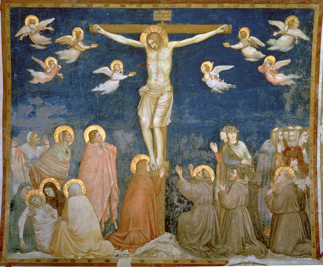 Korsfestelsen av Giotto di Bondone