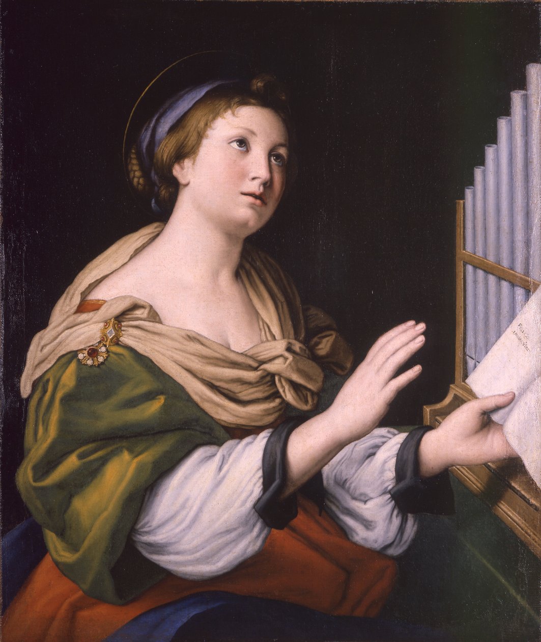 Saint Cecilia av Giovan Battista Salvi